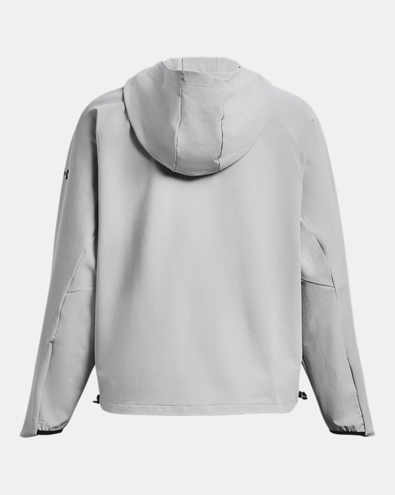 Women's UA Unstoppable Hooded Jacket in Gray image number 7